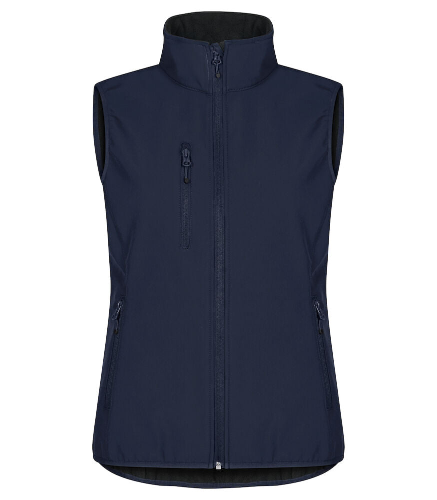 Clique Softshell Vest Ladies Dark Navy