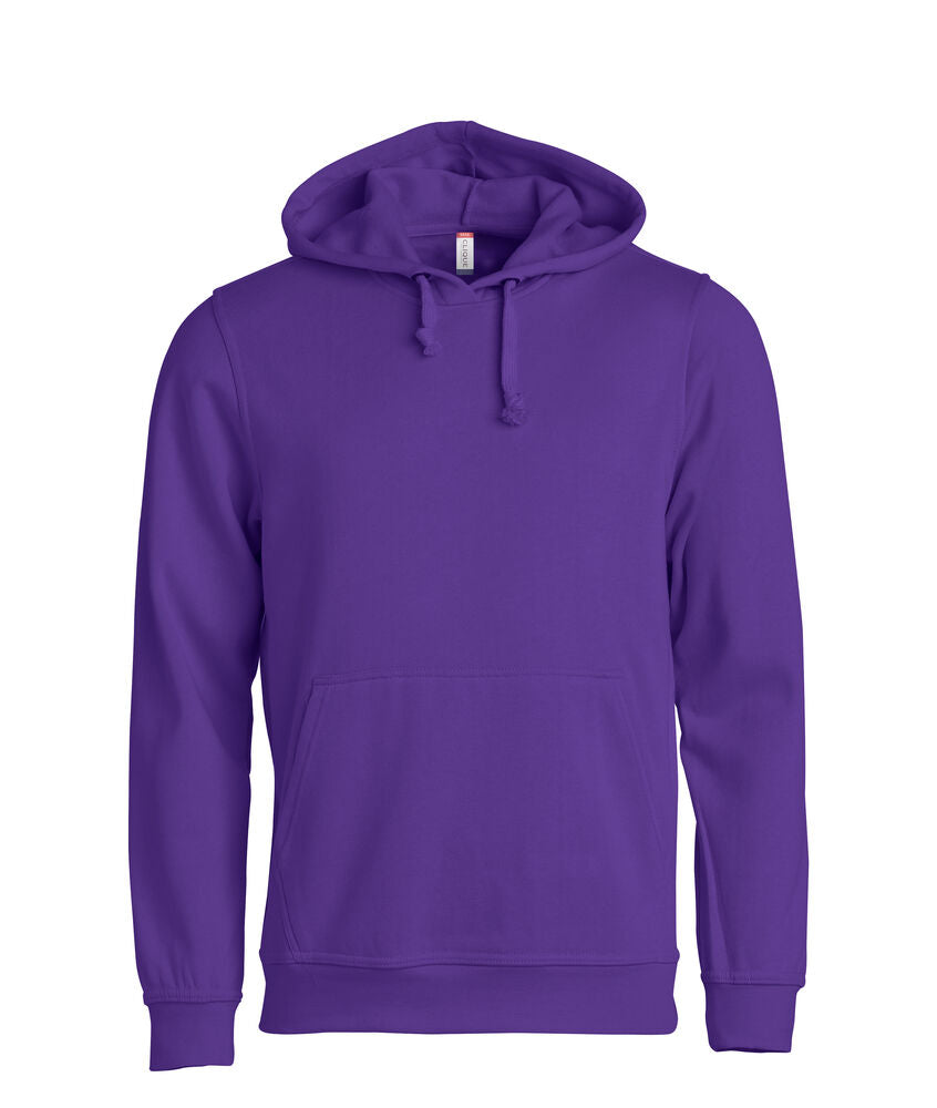 Clique Basic Hoodie Fel Lila