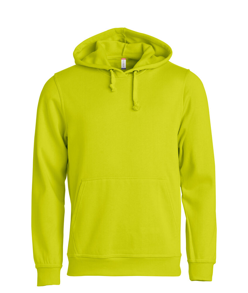 Clique Basic Hoodie Zichtbaarheid Groen